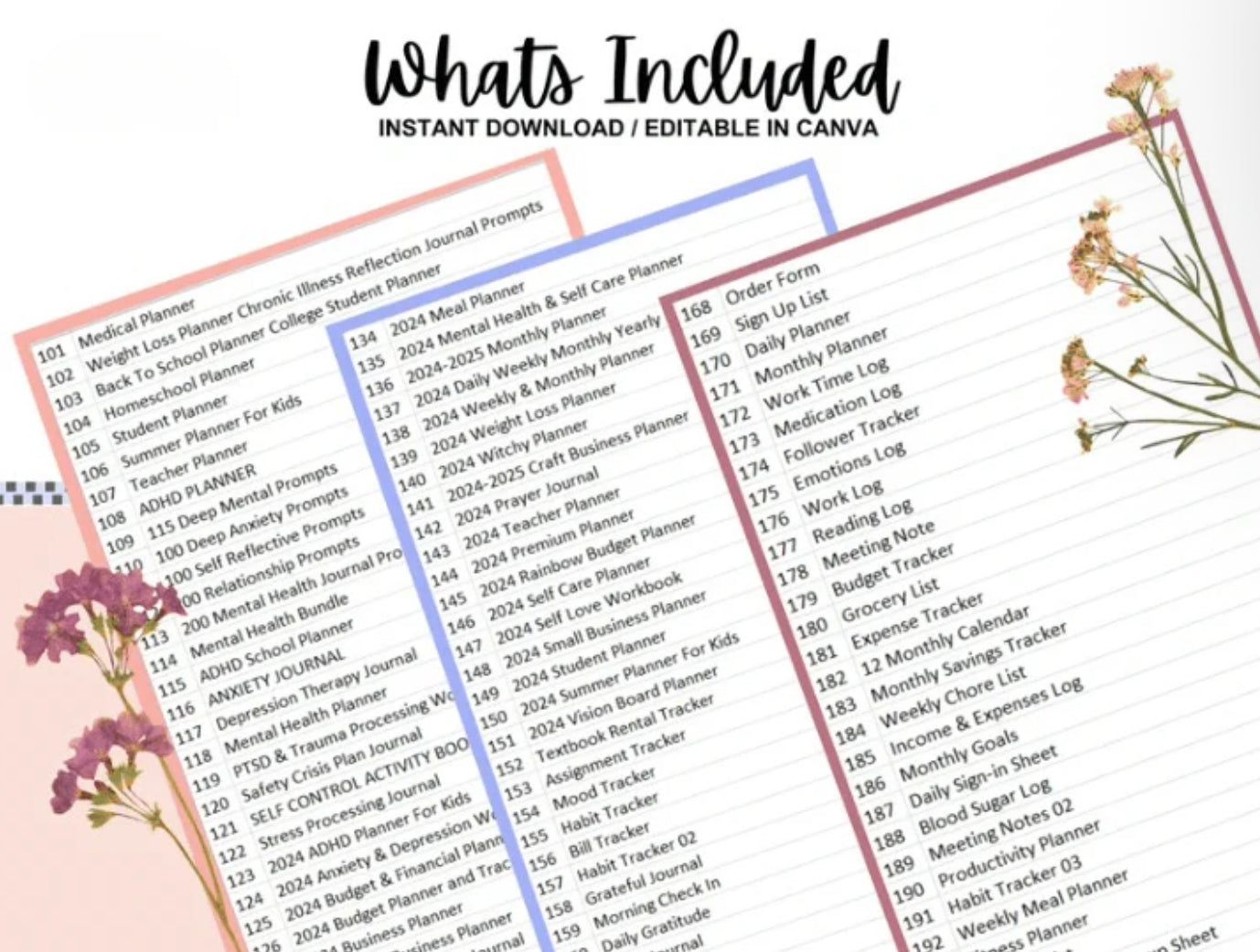 15,000+ Pages PLR Planners, Journals, Trackers | Monster Template Bundle with Resell Rights (ON SALE!)